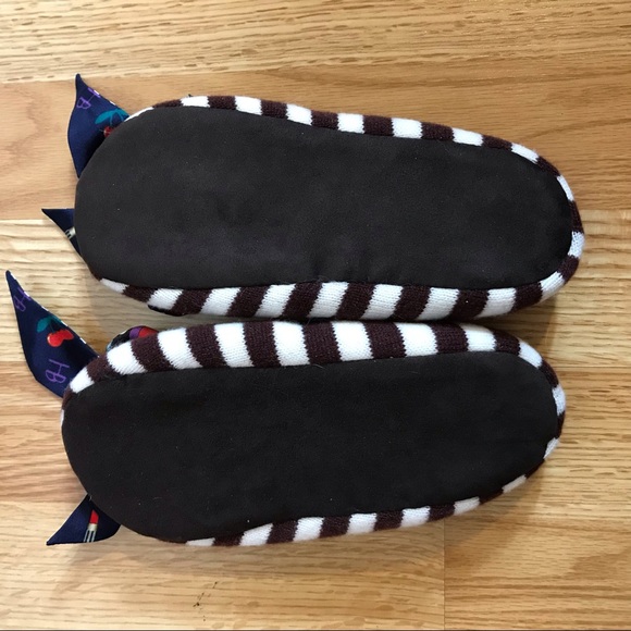 Henri Bendel Cashmere x Faux Fur Slippers - Picture 4 of 8